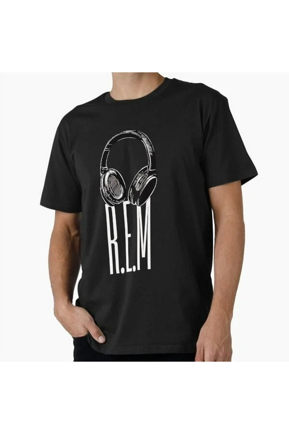 Tee With R.E.M. Rock Band For Music Nerds, Gift For Culture T-Shirt S-5Xl