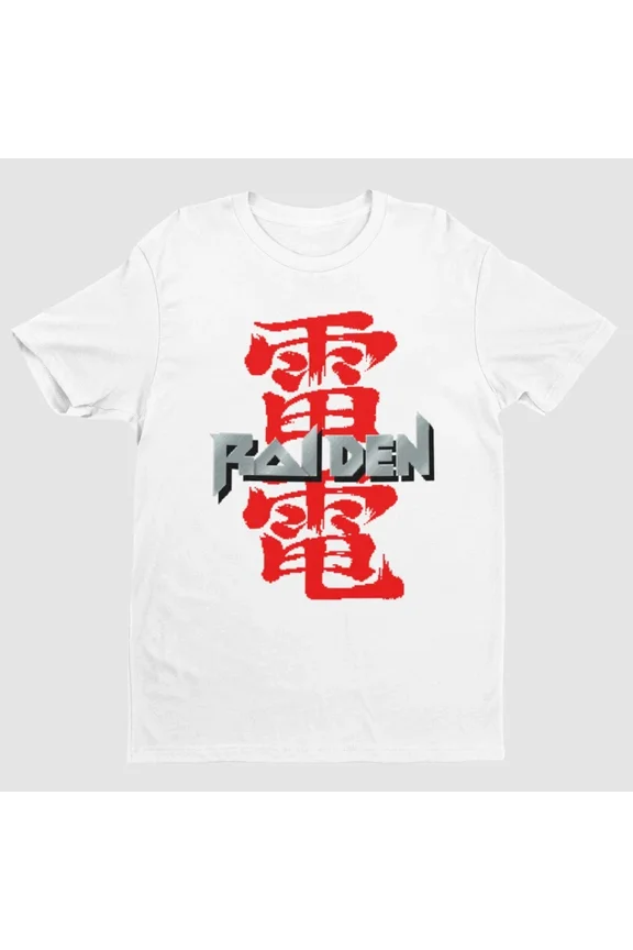Tee With Raiden Arcade Game Unisex S-5Xl T Shirt | Classic Logo Nes Games Birthday Gifts; For Men & Women