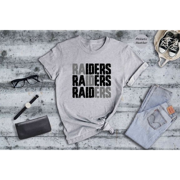 Kiraa Tee With Raiders Shirt, Raiders Football Shirt, Raiders Baseball Shirt, Raiders Team Tee Birthday Gifts; For Men & Women