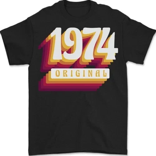 Kiraa Tee With Retro 51St Birthday Original 1974 Mens Womens S-5Xl T-Shirt