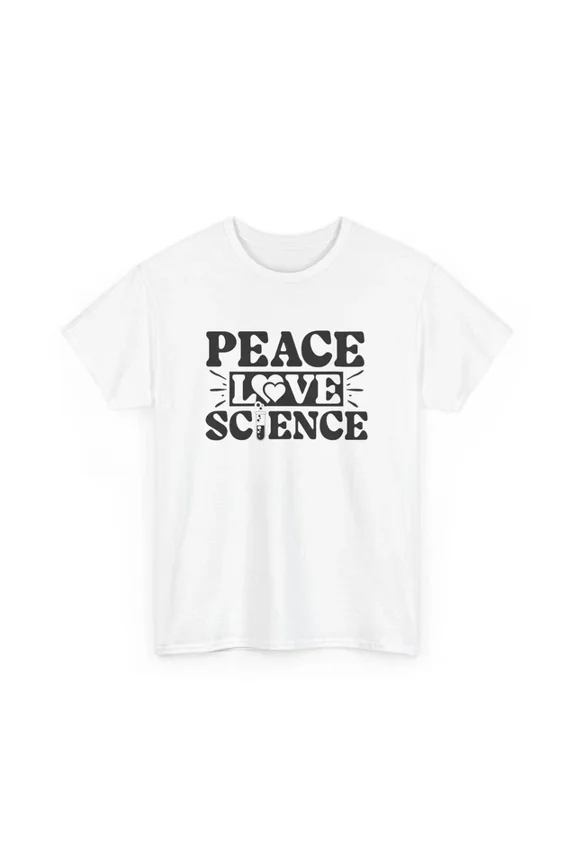Tee With Scientist T-Shirt S-5Xl – Geeky Lab Coat Chemistry Physics Biology Science Tee Birthday Gifts; For Men & Women