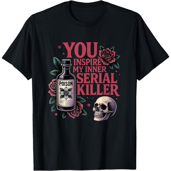 Kiraa Tee With Serial Killer Spooky Season T Sh Unisex S-5Xl T-Shirt