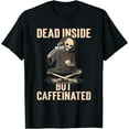 thumbnail image 1 of Kiraa Tee With Skeleton Halowen Latte Inside But Caffeinated, 1 of 2