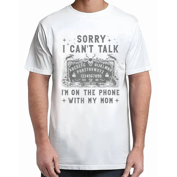 Kiraa Tee With Sorry I Can'T Talk I'M On The Phone With My Mom Vintage S-5Xl T-Shirt Birthday Gifts; For Men & Women