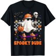 thumbnail image 1 of Kiraa Tee With Spooky Dude Boo Ghost Halowen For Toddlers Unisex S-5Xl T-Shirt, 1 of 2