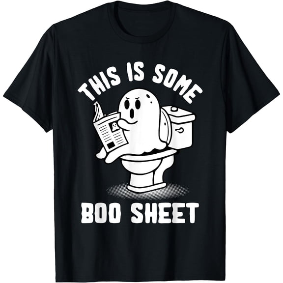 Kiraa Tee With Spooky Ghost This Is Some Boo Sheet Halowen Unisex S-5Xl T-Shirt
