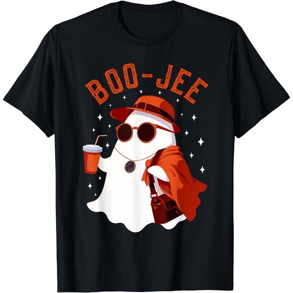 Kiraa Tee With Spooky Season Cute Ghost Halowen Boujee Boo-Jee Unisex S-5Xl T-Shirt