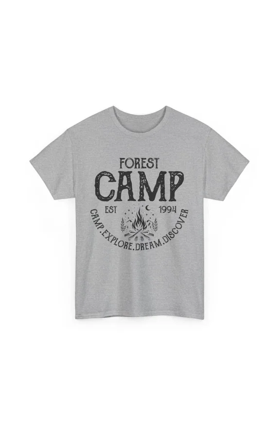Tee With Summit Adventure T-Shirt S-5Xl | Mountain Climbing Tee | Forest Camp Shirt Birthday Gifts; For Men & Women