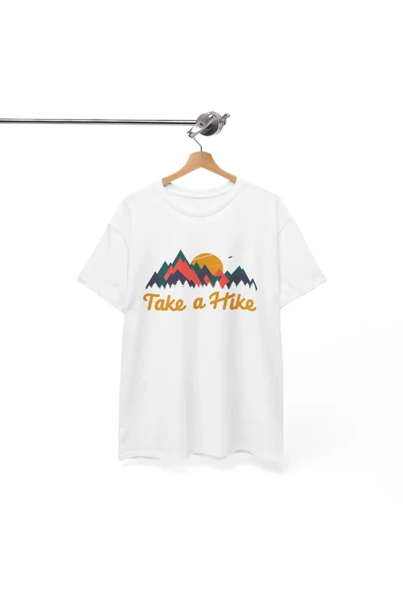 Tee With Summit Adventure T-Shirt S-5Xl | Mountain Climbing Tee | Take A Hike Retro Shirt Birthday Gifts; For Men & Women