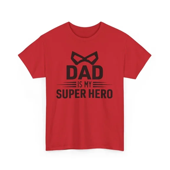 Kiraa Tee With Superhero Comics T-Shirt S-5Xl | Hero Fan Tee | Dad Is My Super Hero Shirt Birthday Gifts; For Men & Women