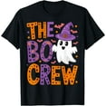 thumbnail image 1 of Kiraa Tee With The Boo Crew Halowen Unisex S-5Xl T-Shirt, 1 of 2