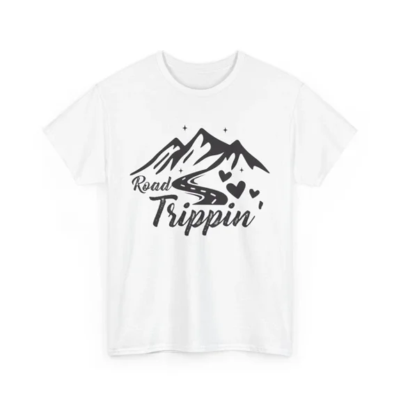 Kiraa Tee With The Mountains Are Calling T-Shirt S-5Xl | Adventure Hitee | Road Trippin Shirt Birthday Gifts; For Men & Women