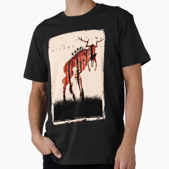 Kiraa Tee With The Ritual Movie Minimalist Poster T-Shirt S-5Xl