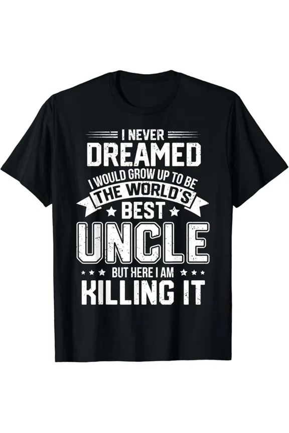 Tee With The World S Best Uncle Uncle Gift Unisex T-Shirt