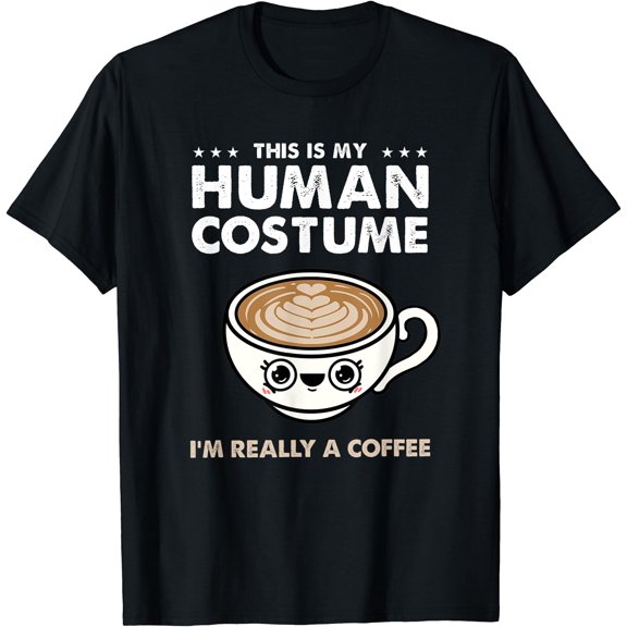 Kiraa Tee With This Is My Human Coffee Halowen