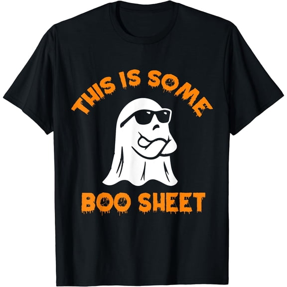 Kiraa Tee With This Is Some Boo Sheet Cool Ghost Funny Halowen Unisex S-5Xl T-Shirt