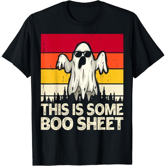Kiraa Tee With This Is Some Boo Sheet Funny Halowen Men Unisex S-5Xl T-Shirt