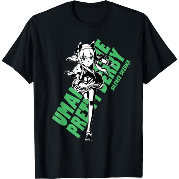 Kiraa Tee With Umamusume: Pretty Derby Silence Suzuka Unisex S-5Xl T-Shirt