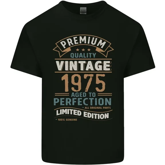Kiraa Tee With Vintage 50Th Birthday 1975 Mens Womens S-5Xl T-Shirt