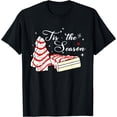 thumbnail image 1 of Kiraa Tee With Xmas Tis' The Season Ckristm@S Tree Cakes Debbie Becky Jen Unisex S-5Xl T-Shirt, 1 of 2