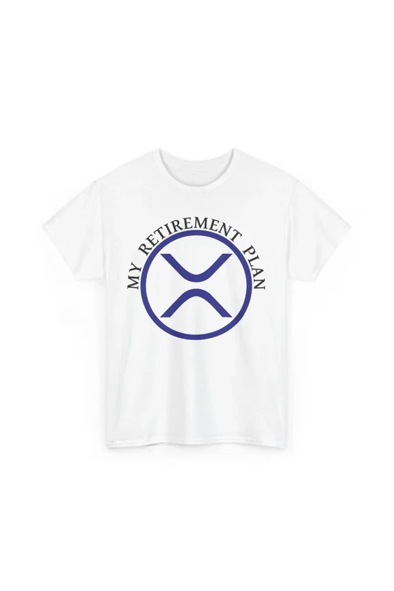 Tee With Xrp T-Shirt S-5Xl – Xrp Crypto Investor Blockchain Btc Tee Birthday Gifts; For Men & Women