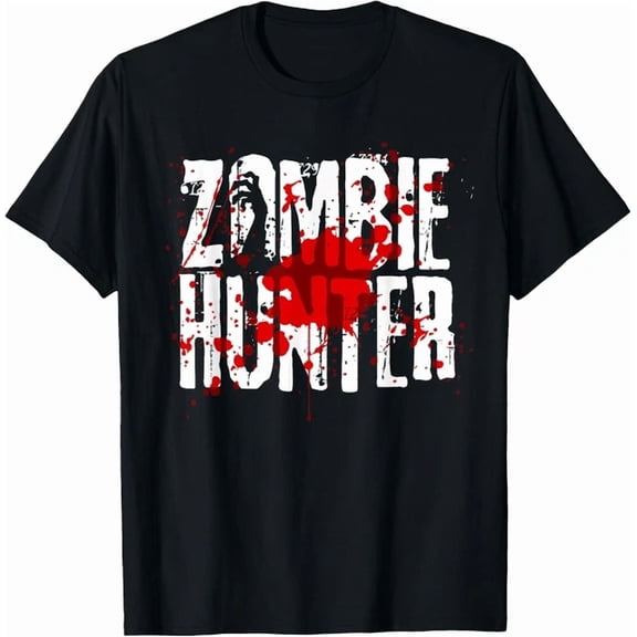 Kiraa Tee With Zombie Hunter Design For Boys Girls Hunting Gift Unisex T-Shirt