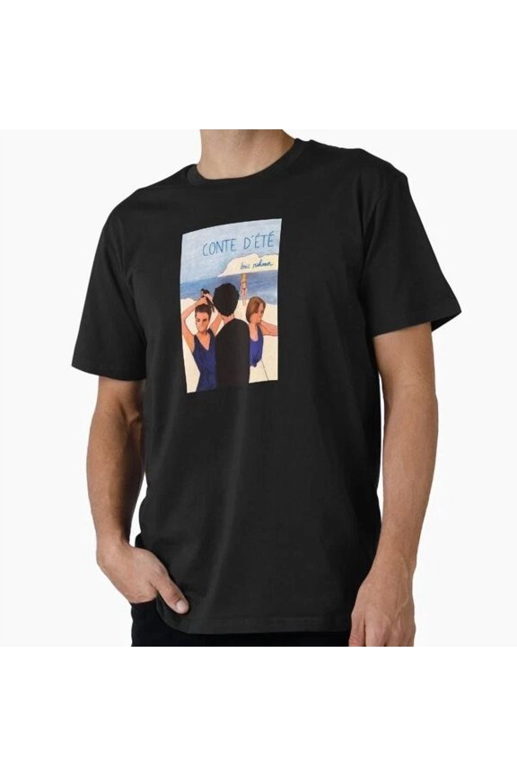 Tee With Éric Rohmer'S Summer'S Tale 1996 Upscaled T-Shirt S-5Xl