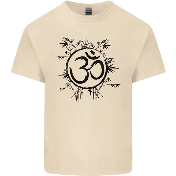 Kiraa Yoga Symbol Sketch Meditation Mens Womens T-Shirt