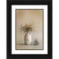 thumbnail image 1 of Kiral, Cicek 11x14 Black Ornate Wood Framed with Double Matting Museum Art Print Titled - Fallen Leaves, 1 of 4
