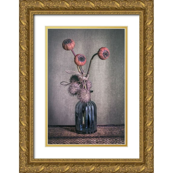Kiral, Cicek 11x14 Gold Ornate Wood Framed with Double Matting Museum Art Print Titled - Old Days
