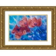 thumbnail image 1 of Kiral, Cicek 18x13 Gold Ornate Wood Framed with Double Matting Museum Art Print Titled - Impressions of Spring, 1 of 4