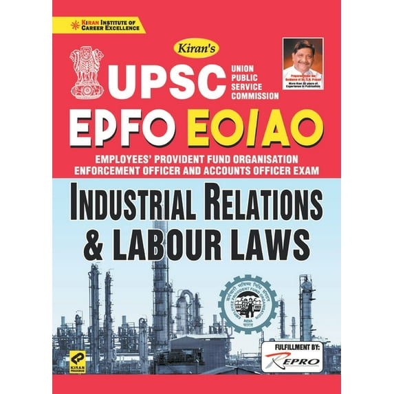 Kiran UPSC EPFO EO/AO Industrial Relations and Labour laws (English) (2979), (Paperback)