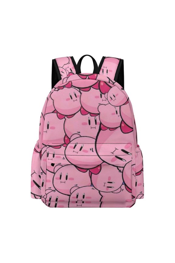 Kirby Adult Backpack Bookbag Large Capacity Daypack Rucksack for Outdoor Travel