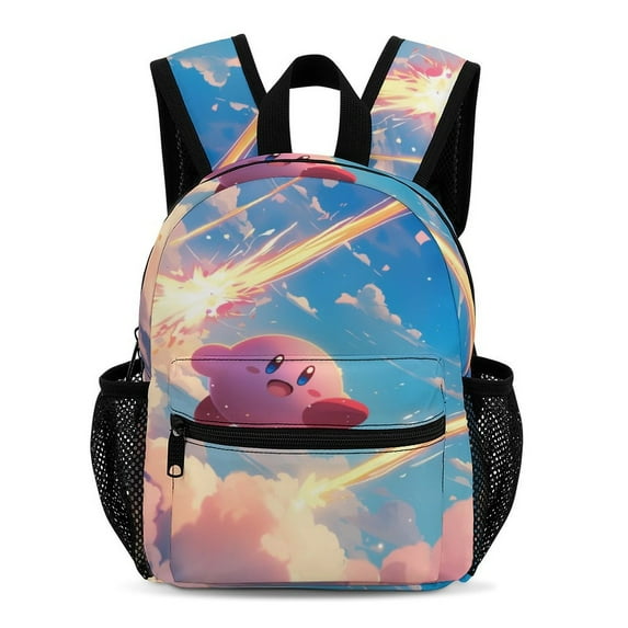 Kirby Backpack Daypack School Bag Lightweight Bookbag Shoulders Satchel Adjustable Rucksack Travel Bag 13in