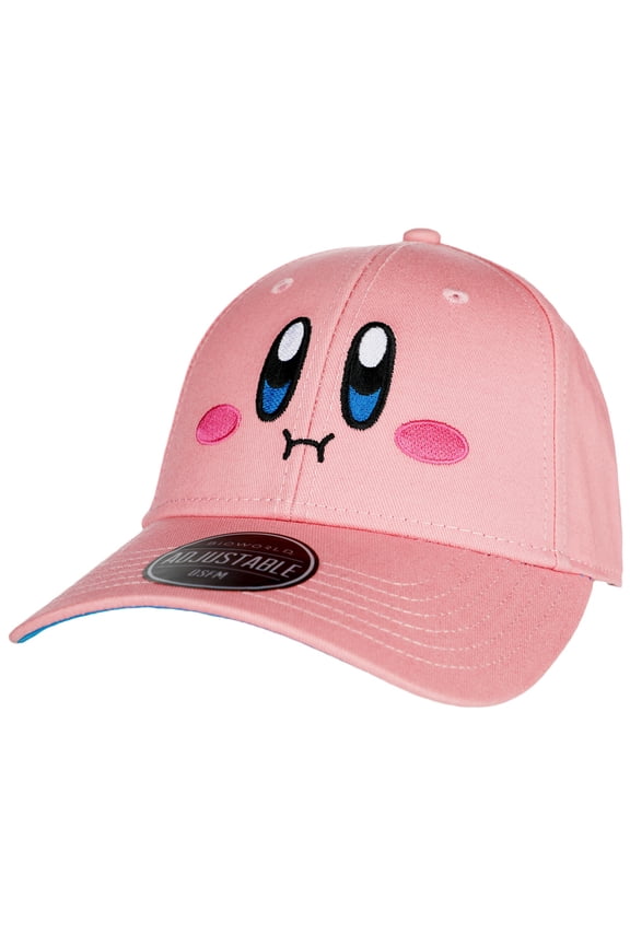 Kirby Big Face Embroidered Men's Adjustable Hat