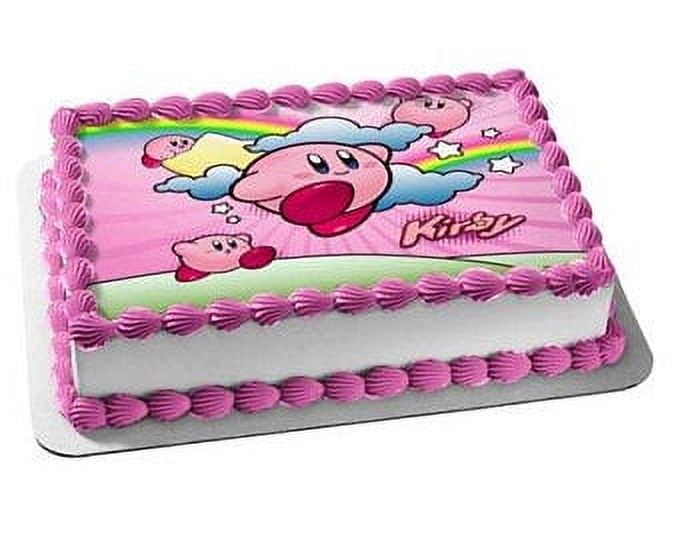 Kirby Birthday Cake Topper, by Sweet Custom Cakes