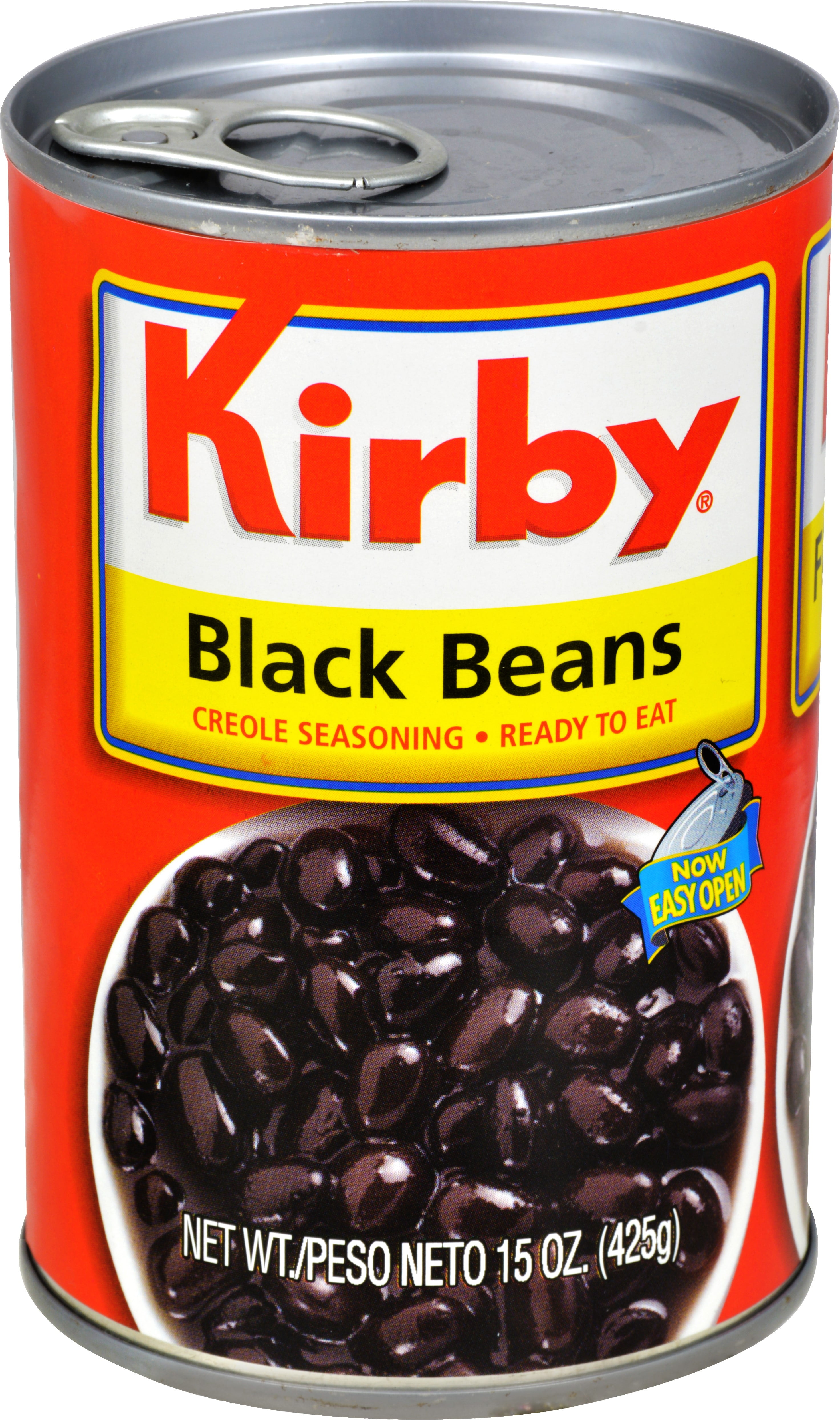 Goya Kirby Black Beans 15 oz Can - Rich in Protein & Fiber