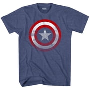 Maglietta Ufficiale Marvel Uomo Grigia &ndash; Grafica Thor, Hulk, Spiderman, Capitan America Taglie S-XL