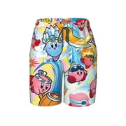 Kirby Boys Swim Trunks Quick Dry Swim Shorts Kids Bathing Suits Boy Swimsuit Swimwear
