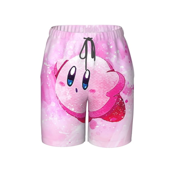 Kirby Boys Swim Trunks Quick Dry Swim Shorts Kids Bathing Suits Boy Swimsuit Swimwear