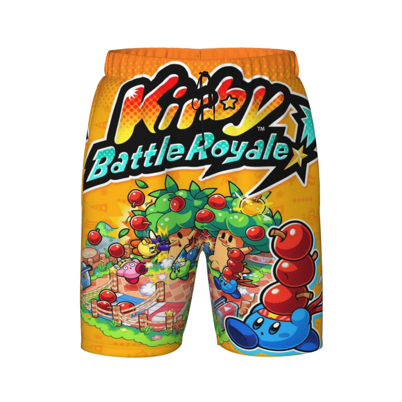 Kirby Boys Swim Trunks With Boxer Brief Liner Compression Boy Bathing