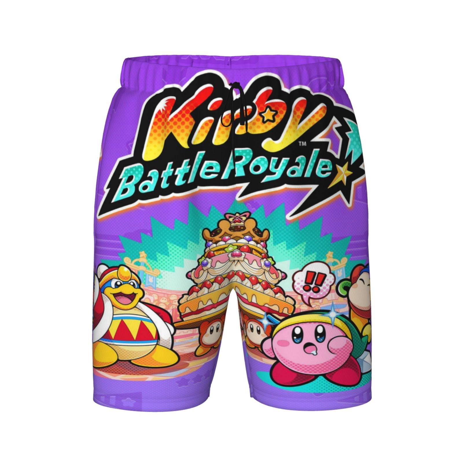 Kirby Boys Swim Trunks With Boxer Brief Liner Compression Boy Bathing