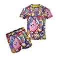 thumbnail image 1 of Kirby Boys Two Piece Rash Guard Swimsuits Kids Short Sleeve Swimwear Sets Bathing Suit, 1 of 7