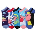 thumbnail image 1 of Kirby Character Art 5-Pack Women's Ankle Socks, 1 of 8