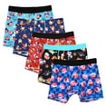 thumbnail image 1 of Kirby Character Print Multipack Boy's Boxer Briefs-Size-4, 1 of 5