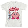 thumbnail image 1 of Kirby Classic Anime Character Youth Kids White Tee -XL, 1 of 3