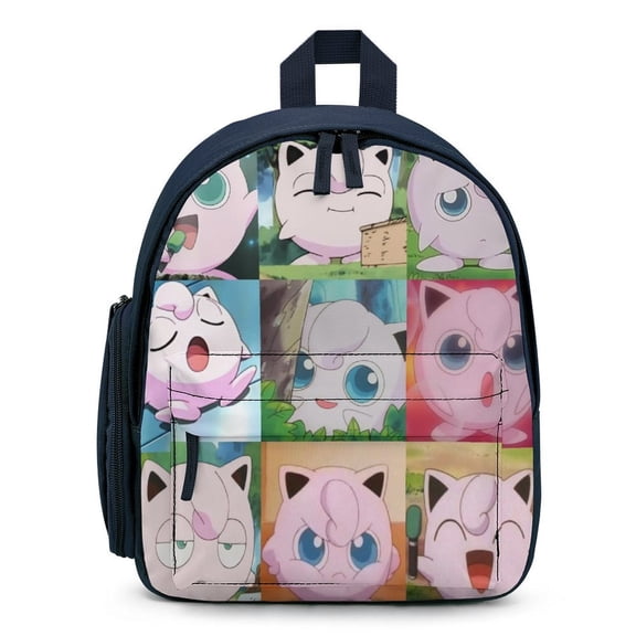 Kirby Cute Cartoon backpack travel bag adjustable shoulder straps One size