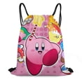 thumbnail image 1 of Kirby Drawstring Backpack Sports Gym Sackpack Water Resistant String Bag for Women Men, 1 of 7
