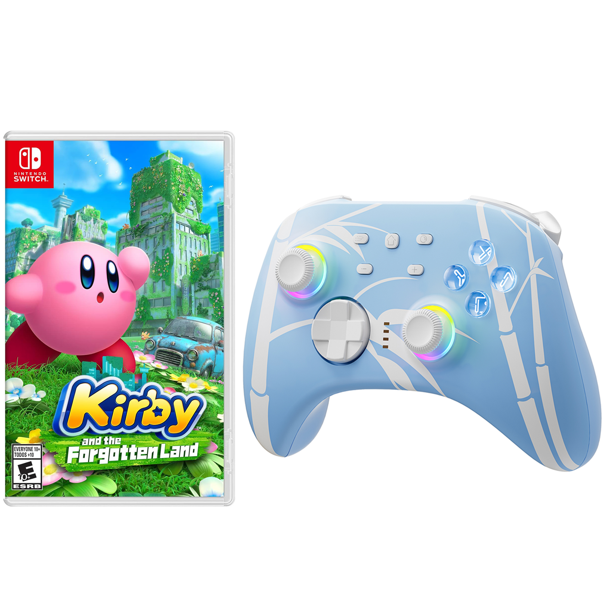 Kirby and the Land Game Disc and Upgraded Switch Pro