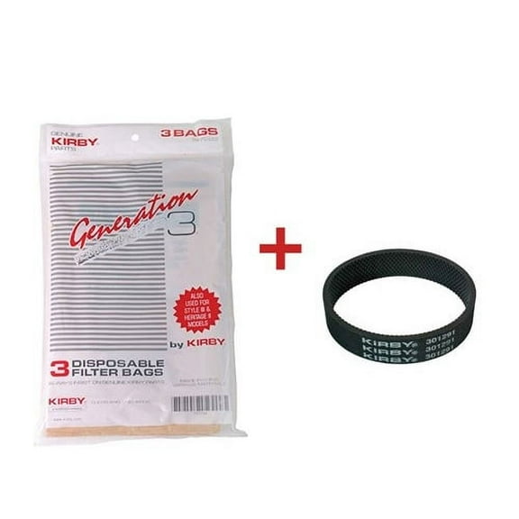 Kirby Generation 3 Bag and Belt kit Vacuum Bag